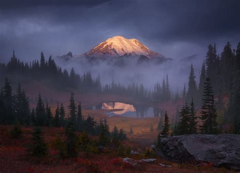 Dramatic View Of Mount Rainier Wins Usa Landscape Photographer Of The