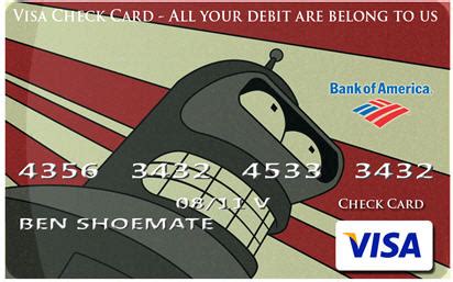 The card will have the same features and benefits as a debit card printed elsewhere and will include either the mastercard or visa logo. Design, Paint, and Pimp out you credit card | Ben Shoemate