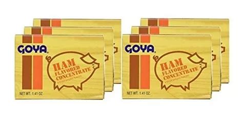 Goya Jamón Con Sabor Concentrado Condimento 141 Oz Sabor Envío Gratis