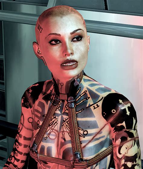 Jack Tattoo Mass Effect
