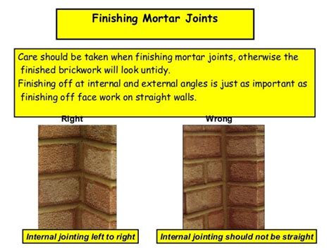 Jointing And Pointing Brick And Blockwork