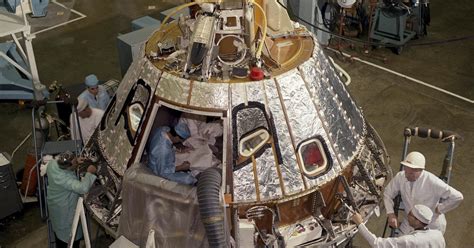 Apollo 1 Capsule Hatch Shown 50 Years After Fatal Fire
