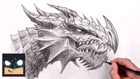 How To Draw A Dragon Youtube Studio Sketch Tutorial Youtube