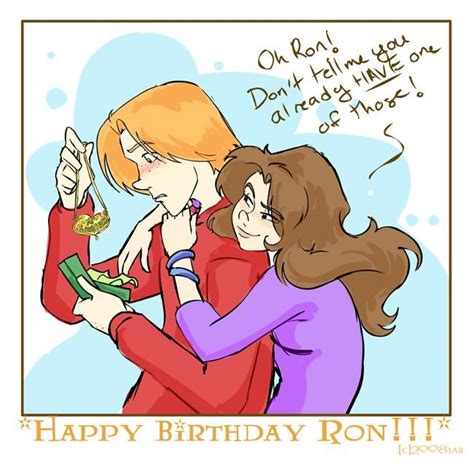 Happy Birthday Ron 08 Hp By Lberghol On Deviantart In 2020 Happy Birthday Ron Happy