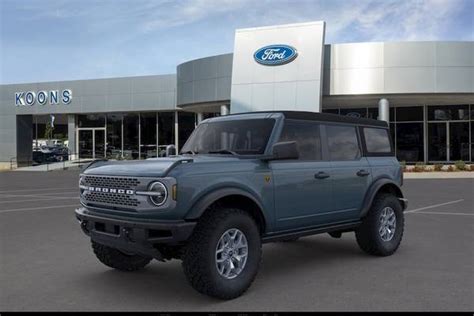 Get A Great Deal On A New Ford Bronco For Sale In Maryland Edmunds