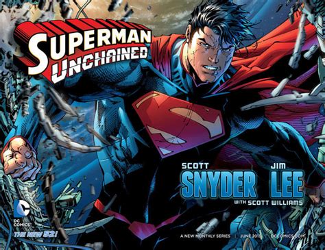 Superman Unchained Logo Unveiled By Dc Comics Comics News Digital Spy