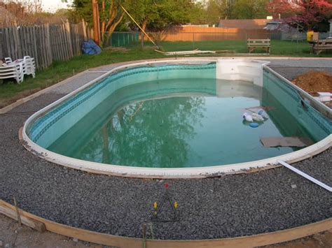 Before you build a pool, your property has to undergo inspection. How To Build A Concrete Above Ground Swimming Pool - About Foto Swim 2019