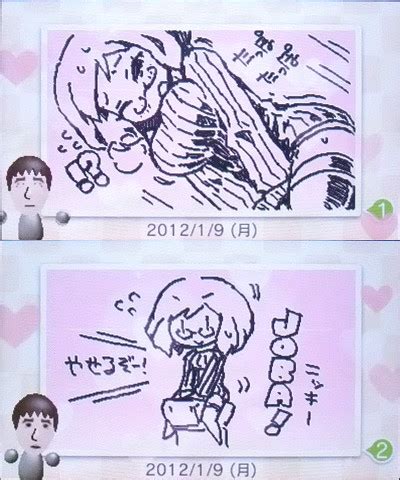 Mii And Nikki Swapnote Drawn By Shigatake Danbooru