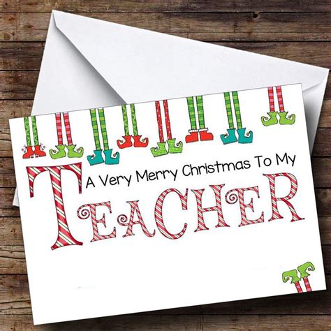 25 Christmas Card For A Teacher To Wish Merry Christmas Some Events