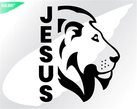 Jesus Svg Lion Svg Lion Of Judah Svg Jesus Clipart Lion Png Word Jesus
