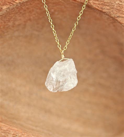 Clear Quartz Necklace Clear Quartz Necklace Healing Crystal
