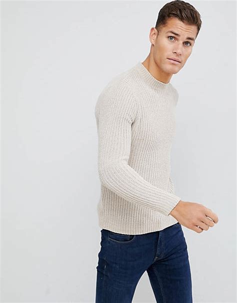 Brave Soul Chenille Turtleneck Sweater Asos