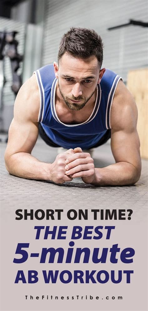 Short On Time Try This Killer 5 Minute Ab Workout The Fitness Tribe