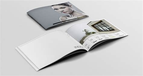 printable  landscape brochure mockups psd  design trends premium psd vector