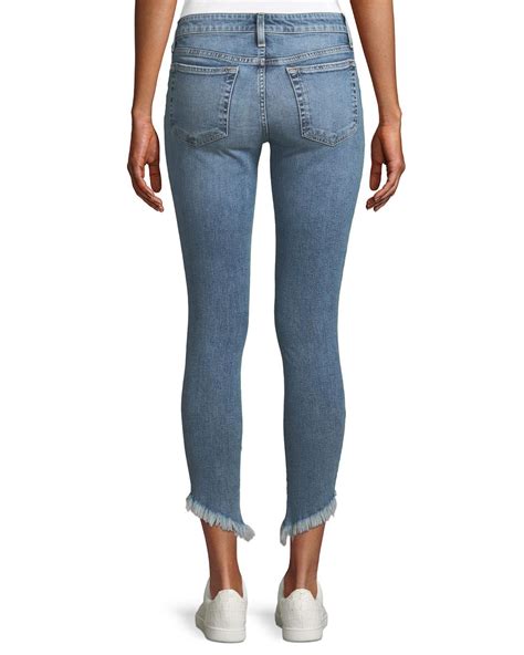 Joes Jeans Denim Marcela Icon Ankle Skinny Jeans With Diagonal Fray