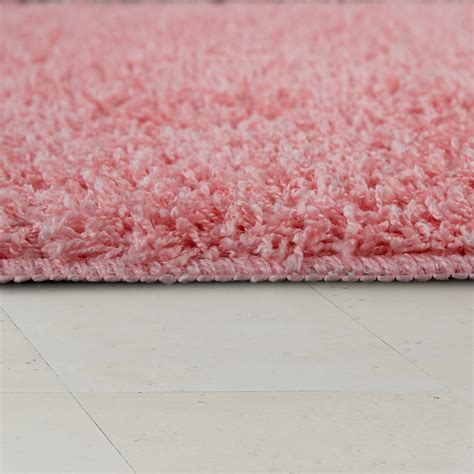Hochwertige materialien wie schurwolle und viskose verleihen diesen teppichen einen besonderen charme. Badezimmer Teppich Einfarbig Hochflor Pink | Teppich.de