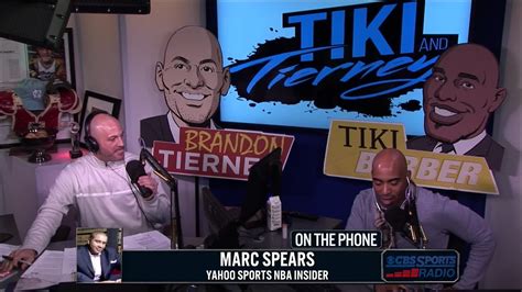 Yahoo Sports Nba Insider Marc Spears Joins Tiki And Tierney Youtube
