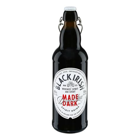 Black Irish Whiskey With Stout 400 Vol 07 Liter Von Netto Marken