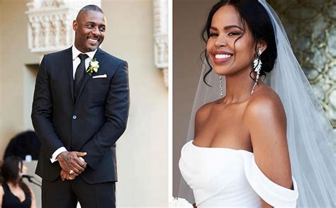 Actor Idris Elba The Sexiest Man Alive Weds Model Sabrina Dhowre In