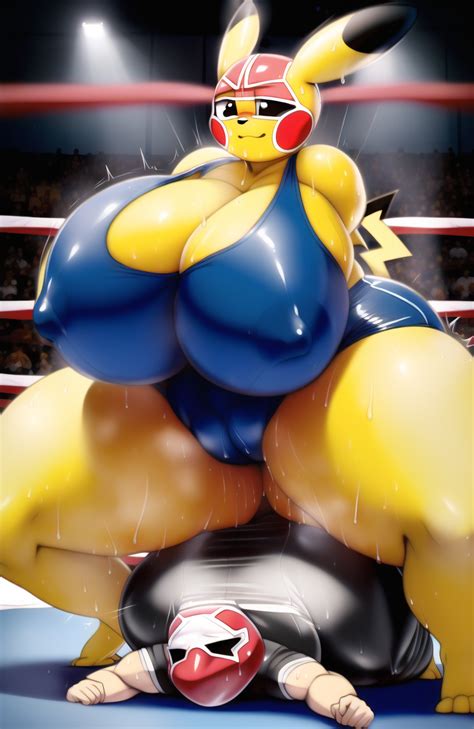 Rule 34 Ai Generated Breasts Bigger Than Head Cosplay Pikachu Huge