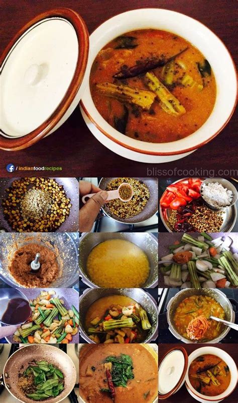 Sambar With Freshly Ground Masala Recipe Step By Step Indian Food