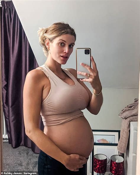 Pregnant Ashley James Reveals Mystery Aches That Left Her Hospitalised Were Due To A Trapped