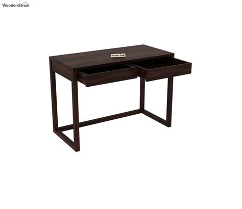 Buy James Study Table Walnut Finish Online In India At Best Price