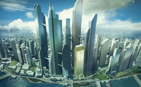Free Stock Photo Of Futuristic Skyscrapers