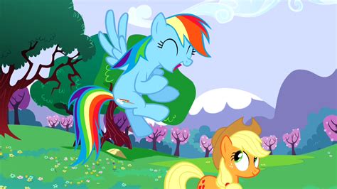 Image Rainbow Dash Excited About Sonic Rainboom S02e25