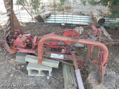 Massey Ferguson Mf41 Sickle Mower In Meriden Ks Item Db0577 Sold