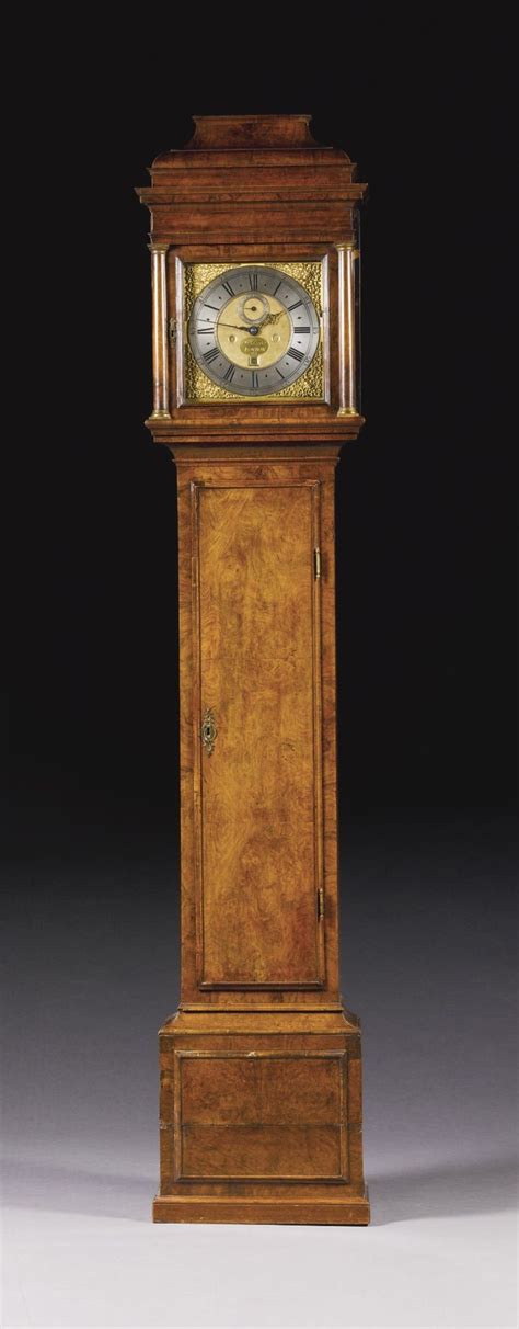 Daniel Delander No5 A Rare Walnut Longcase Clock With Duplex Escapement London Circa 1715