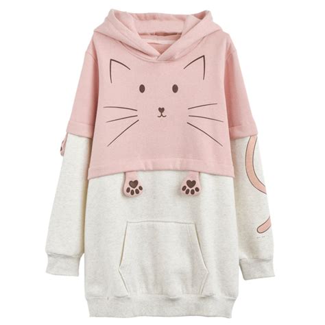 Harajuku Fashion Cute Cat Hoodies · Harajuku Fashion · Online Store
