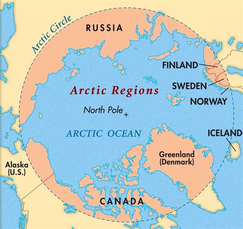 27 Arctic Circle On Map Online Map Around The World