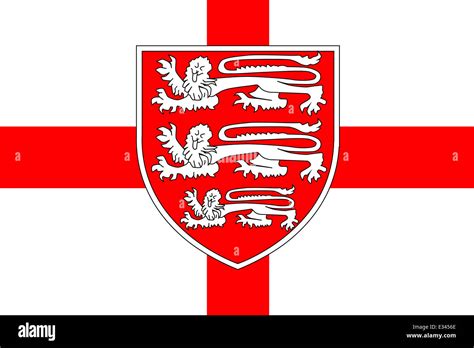 Official England Flag 5 X 3 Three Lions St George Red Collectables