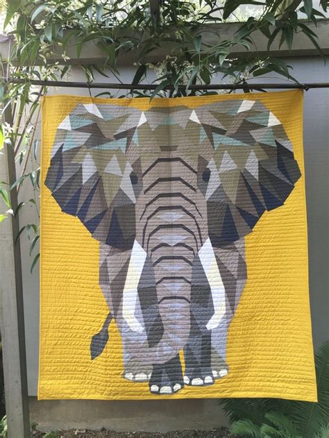 Violet Craft Elephant Quilts Pattern Elephant Quilt Quilts