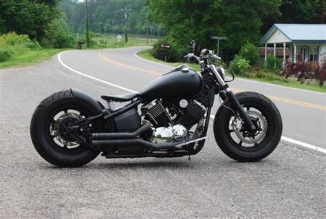 Yamaha V Star Custom Bobber Retro Motorcycle