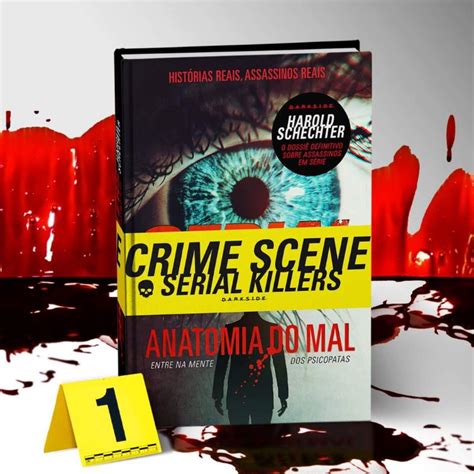 Livro Serial Killers LACRADO Anatomia Do Mal Crime Scene Harold