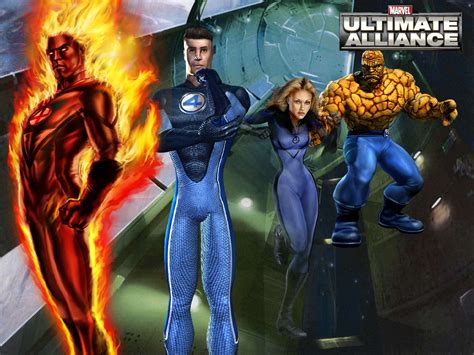 Avengers X Men And Fantastic Four Vs Game Characters