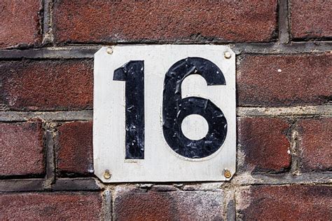 ◆ house number 16 (required contribution points: Best Number 16 Stock Photos, Pictures & Royalty-Free ...