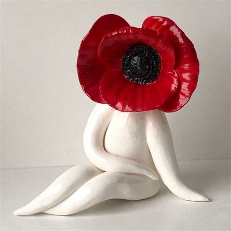 See how to make a piñata with basic craft supplies. How to Make a Poppy out of Clay - Cazamic (Carolyn Clayton ...