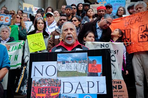 Dakota Pipeline Protests Come To Wall Street Native American Activists