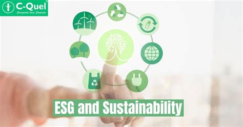 Esg And Sustainability A Sustainable Future Responsible Business