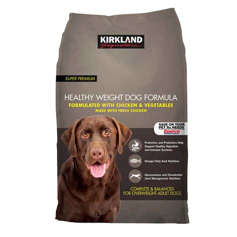Kirkland dog food is a private label brand made for the large retailer costco. Kirkland Signature Healthy Weight Formula Chicken and ...