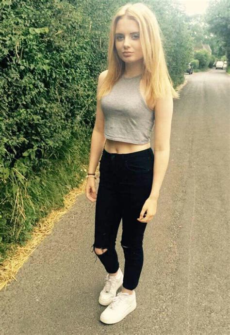sexy chav girls different aesthetics types skiny jeans knockout hot sexy going out the