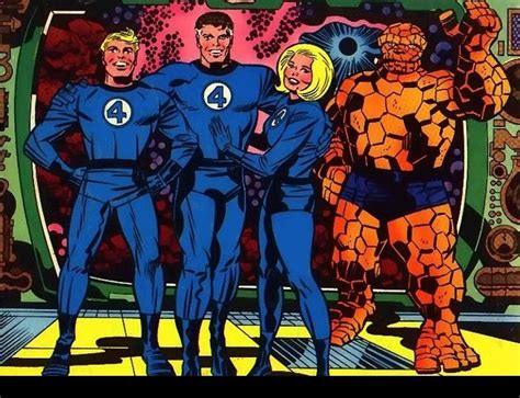 Fantastic Four By Jack Kirby Superhero Comics Marvel Comics Jack Kirby