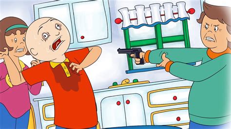 Caillou The Grownup A Very Special Episode Youtube