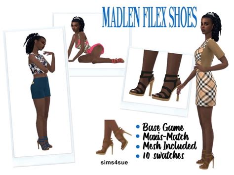 Madlens Filex Shoes At Sims4sue The Sims 4 Catalog