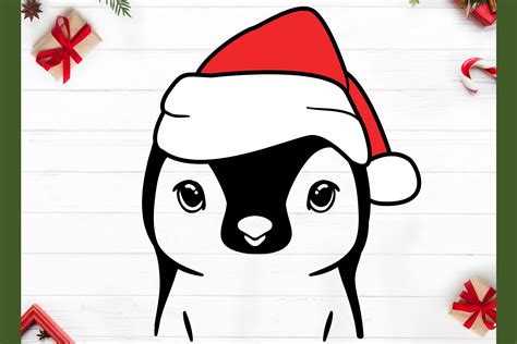 Christmas Penguin SVG, Penguin SVG, Christmas SVG, Holidays (942735
