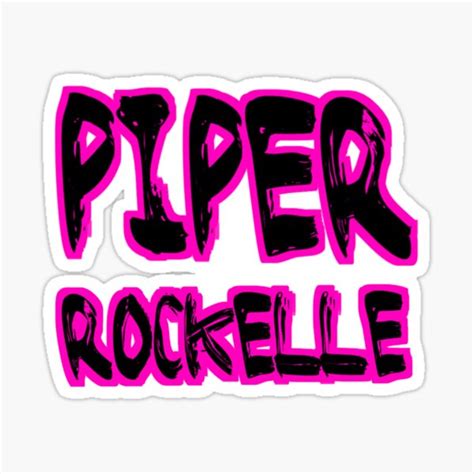 Piper Rockelle Stickers Redbubble