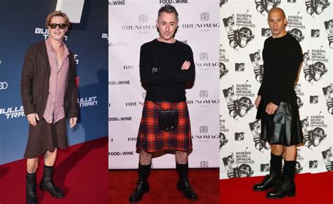 Male Celebrities Rocking Skirts And Dresses